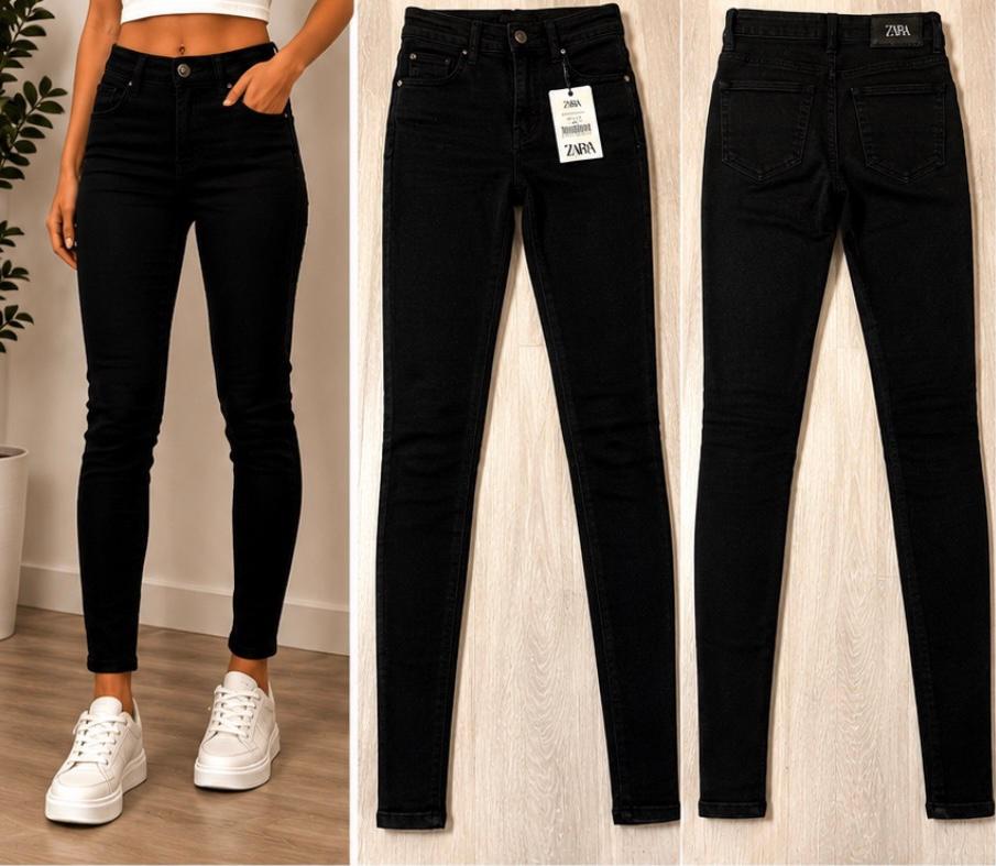 Jean zara noir neuf taille 36, Kleding | Dames, Broeken en Pantalons, Ophalen of Verzenden, Zo goed als nieuw, Zwart