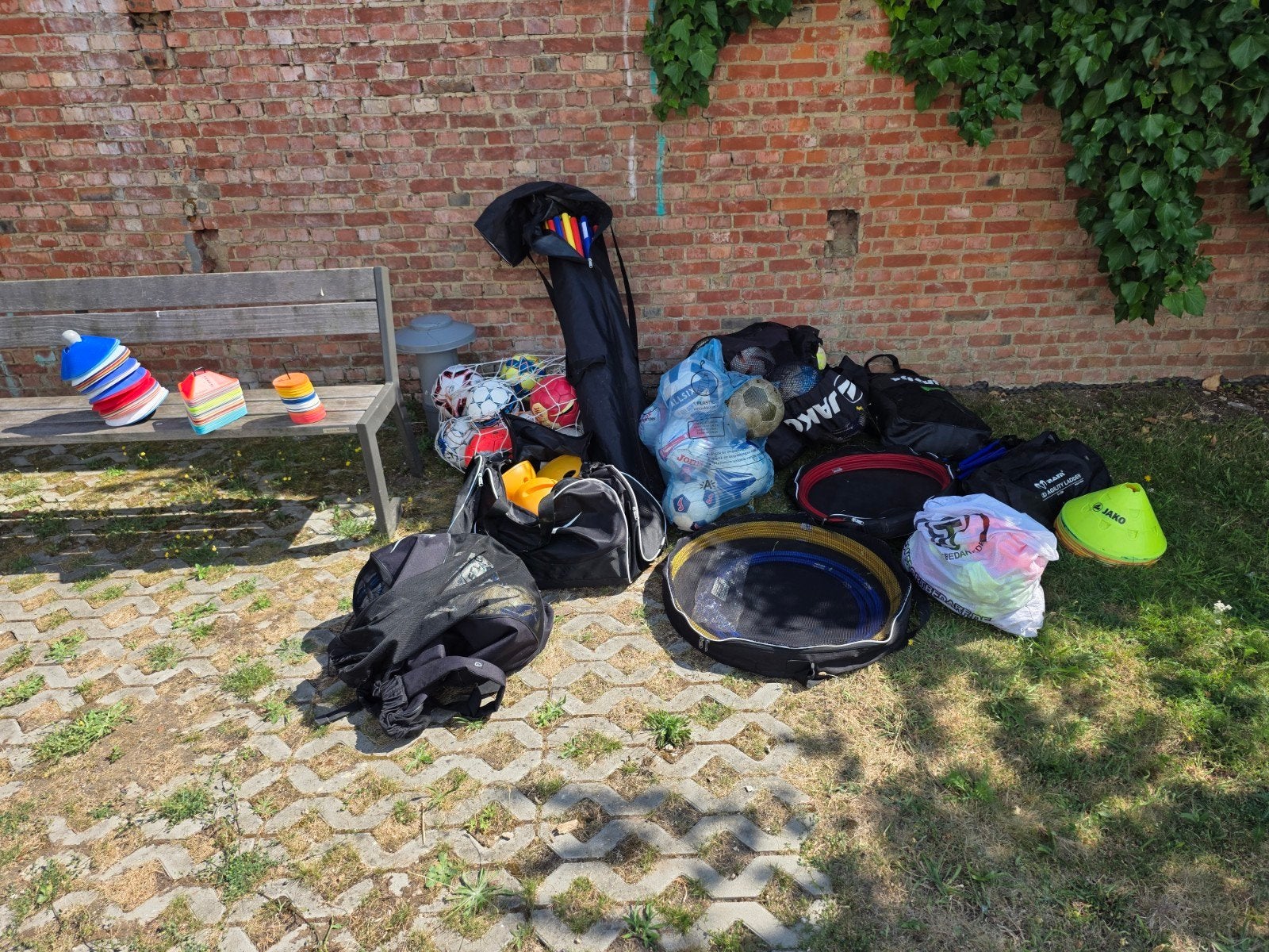 Trainingsmateriaal, Sport en Fitness, Voetbal, Ophalen