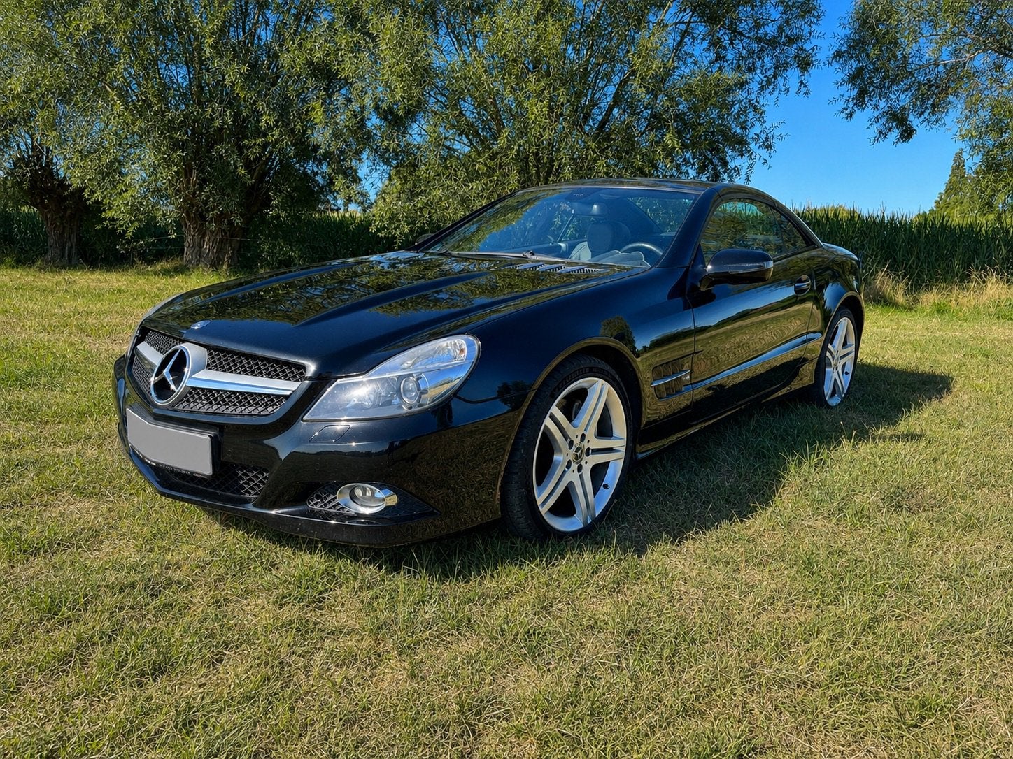 Mercedes SL350, Cuir, Achat, 3498 cm³, Carnet d'entretien