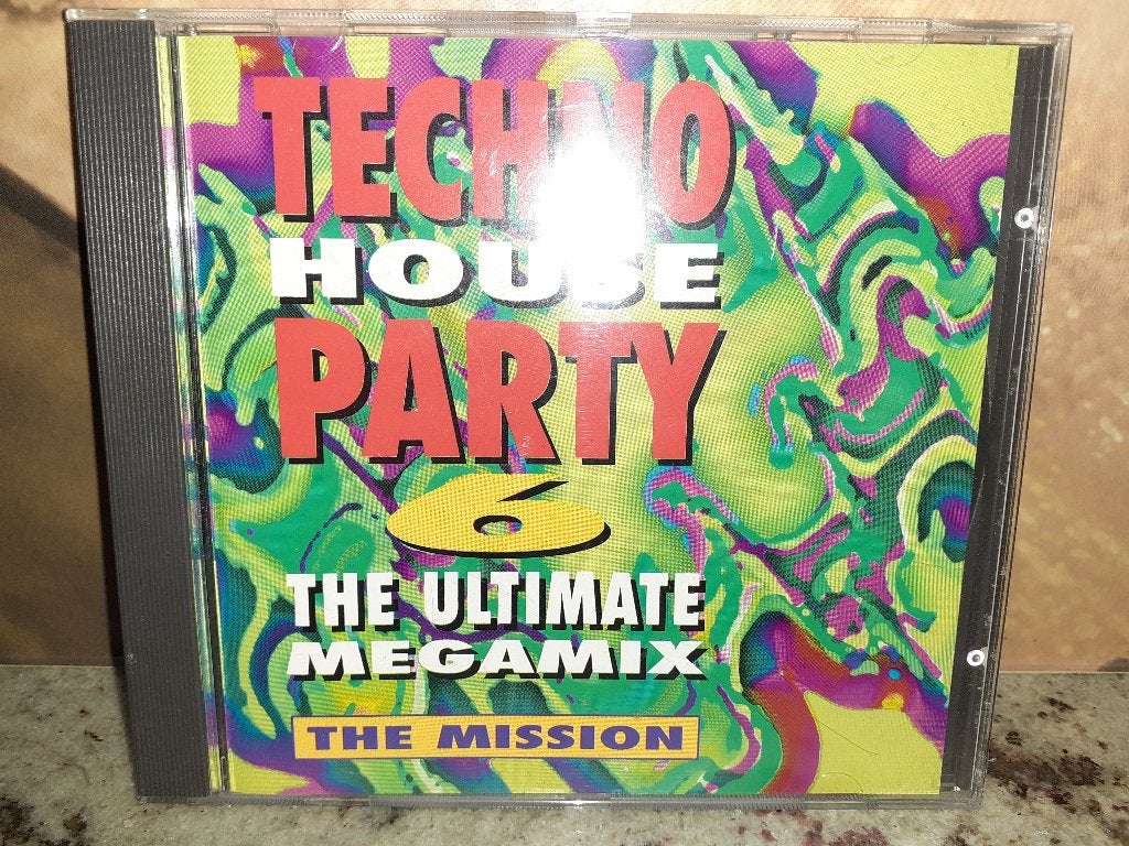 Techno House Party 6 The Ultimate Megamix - The Mission, Cd's en Dvd's, House, Ophalen of Verzenden, Zo goed als nieuw, Album