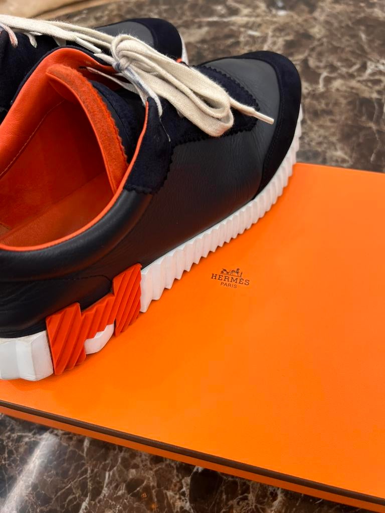 Sneakers Boucing Hermès, Enlèvement ou Envoi, Porté, Bleu, Baskets