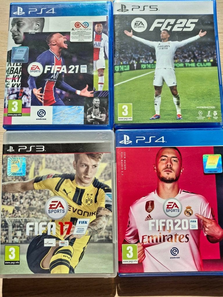 4 fifa's, Ophalen of Verzenden