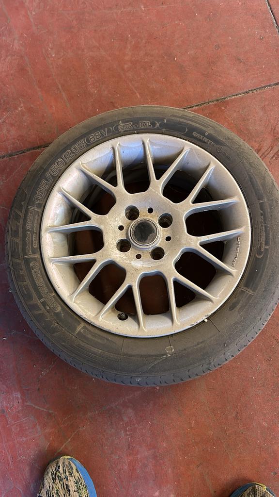 Velgen ‘15, Ophalen, Gebruikt, 15 inch, Banden en Velgen
