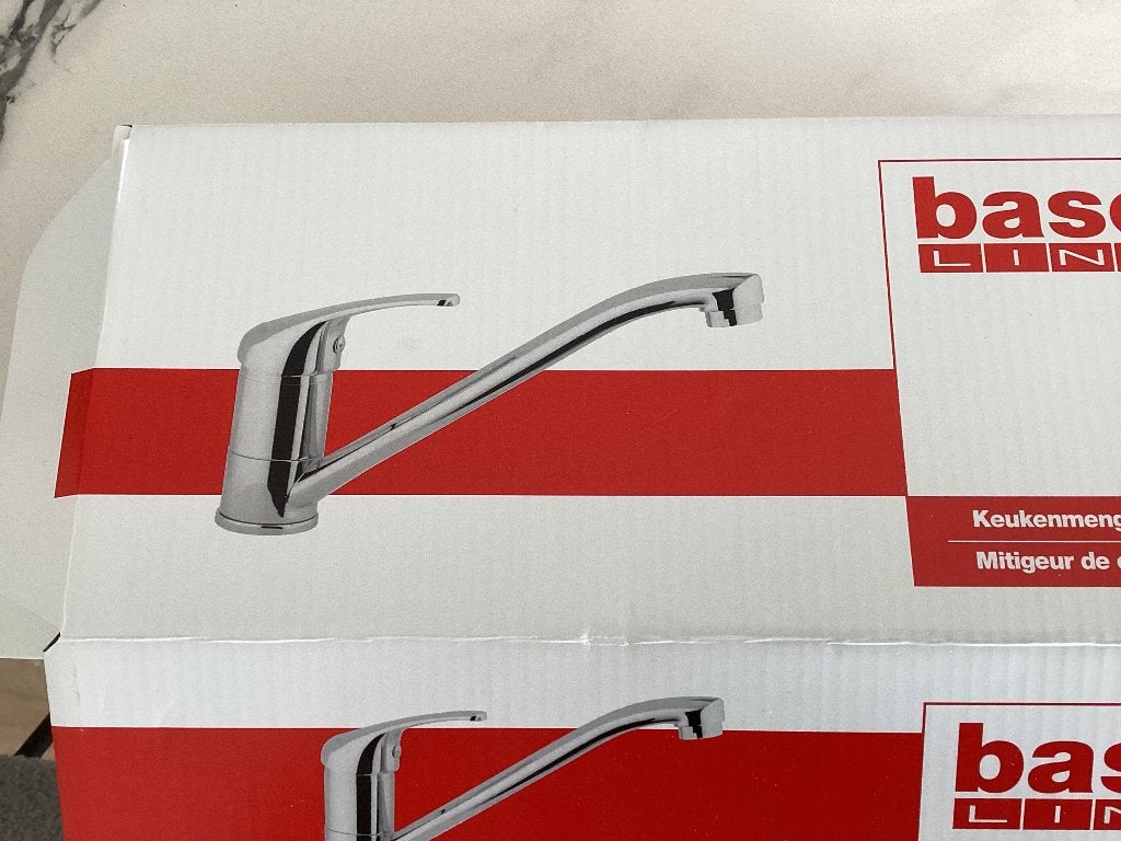 Robinet évier, Bricolage & Construction, Enlèvement, Comme neuf, Chrome, Robinet