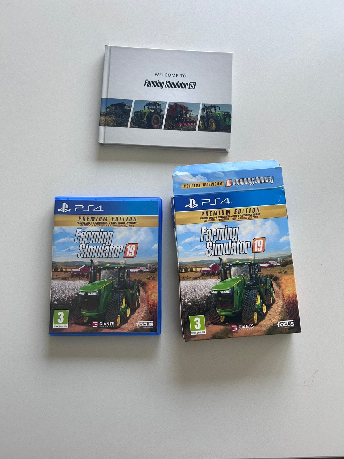 Farming simulater 19 ps4- premium edition, Ophalen, Online, 1 speler, Zo goed als nieuw