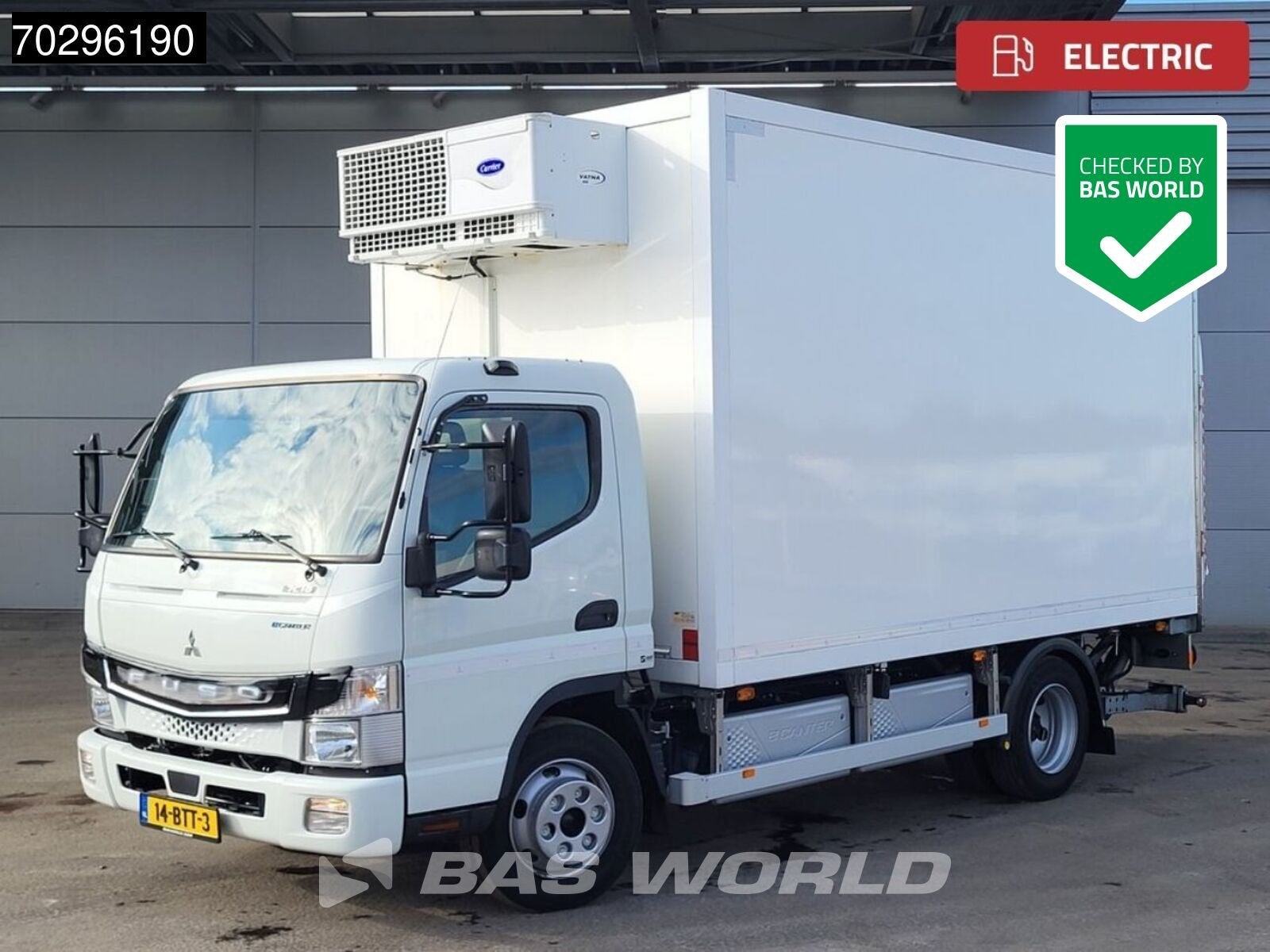 Mitsubishi Mitsubishi 7C18 4X2 100% Electric! NL-Truck Carri, Achat, Entreprise, Tissu, 180 ch