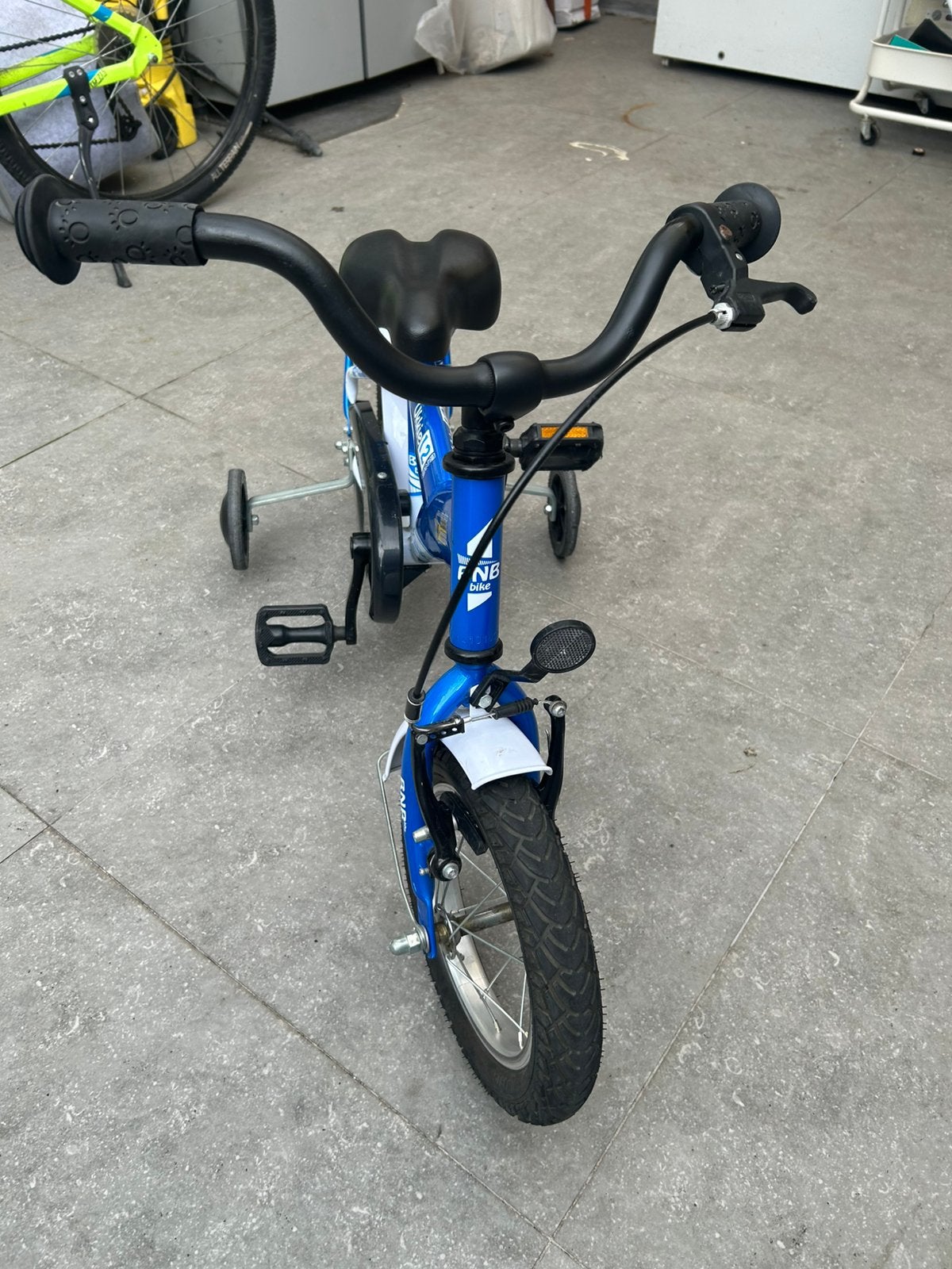 Kinder fiets, Ophalen, Zo goed als nieuw