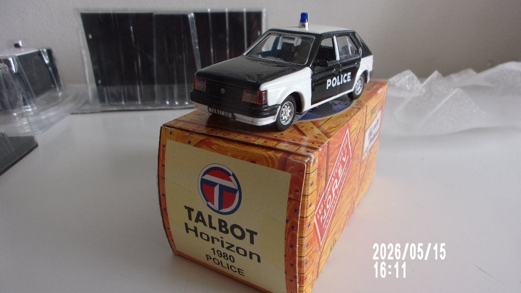 TALBOT HORIZON POLICE.1/43 NOREV EXC ETAT, BOITE., Enlèvement ou Envoi, Utilisé, Voiture, Norev