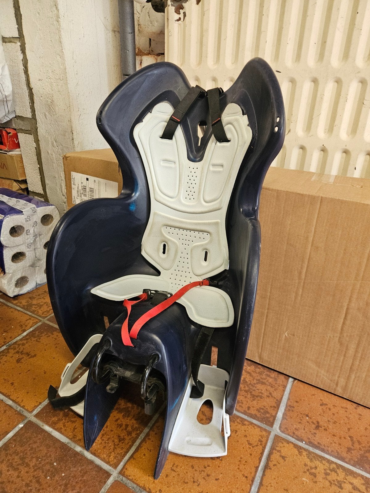 Siege enfant Btwin sur porte bagage., Vélos & Vélomoteurs, Enlèvement