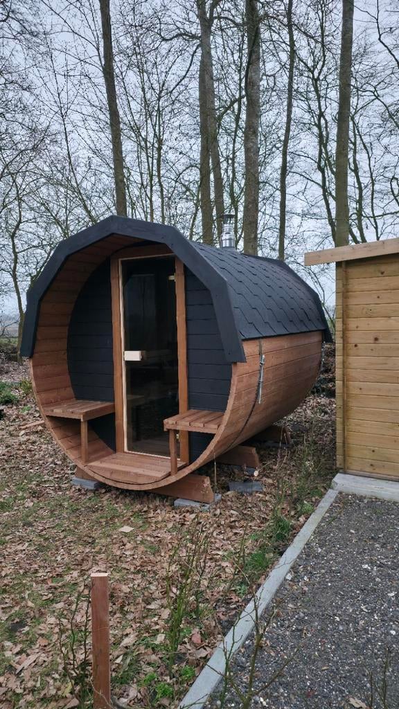 2,5M Barrel Sauna Gratis Levering en Plaatsing, Ophalen of Verzenden