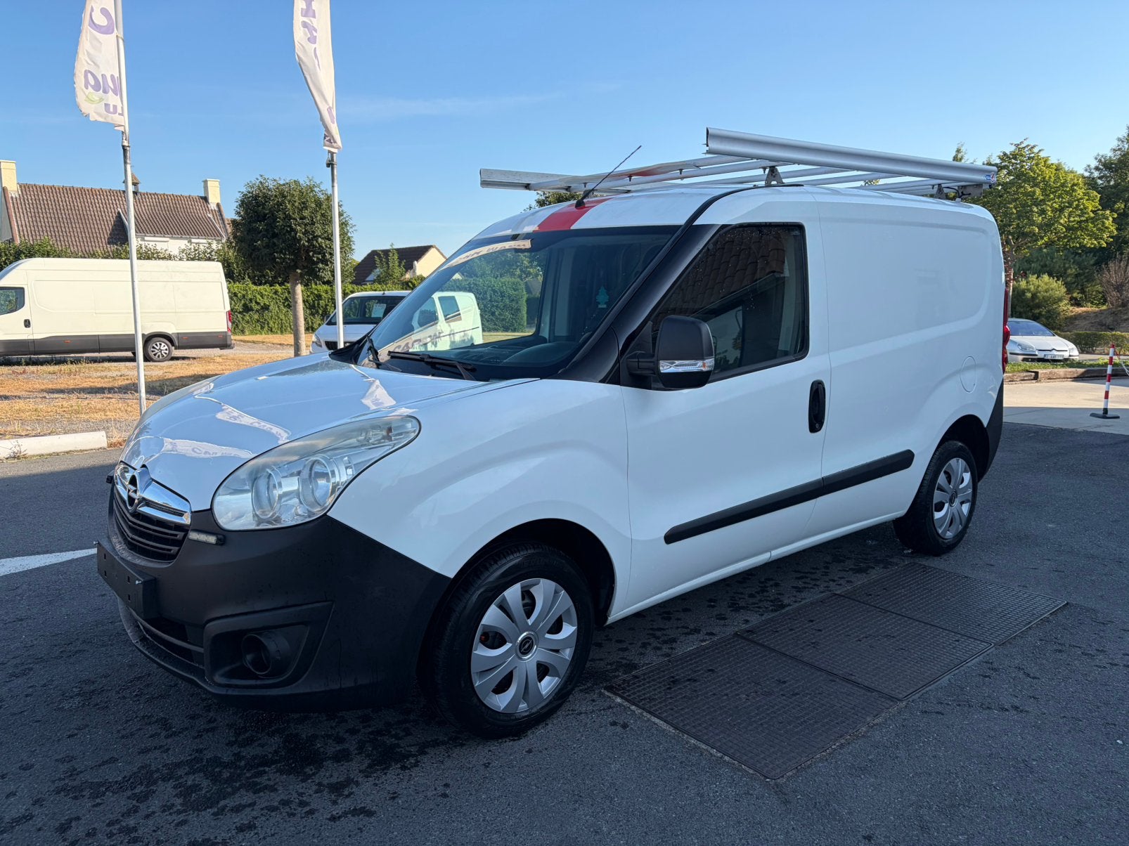 Opel Combo*L1/H1*1.3DCI*Airco*1e eigenaar, Auto's, Bestelwagens en Lichte vracht, Voorwielaandrijving, Stof, Wit, Bedrijf
