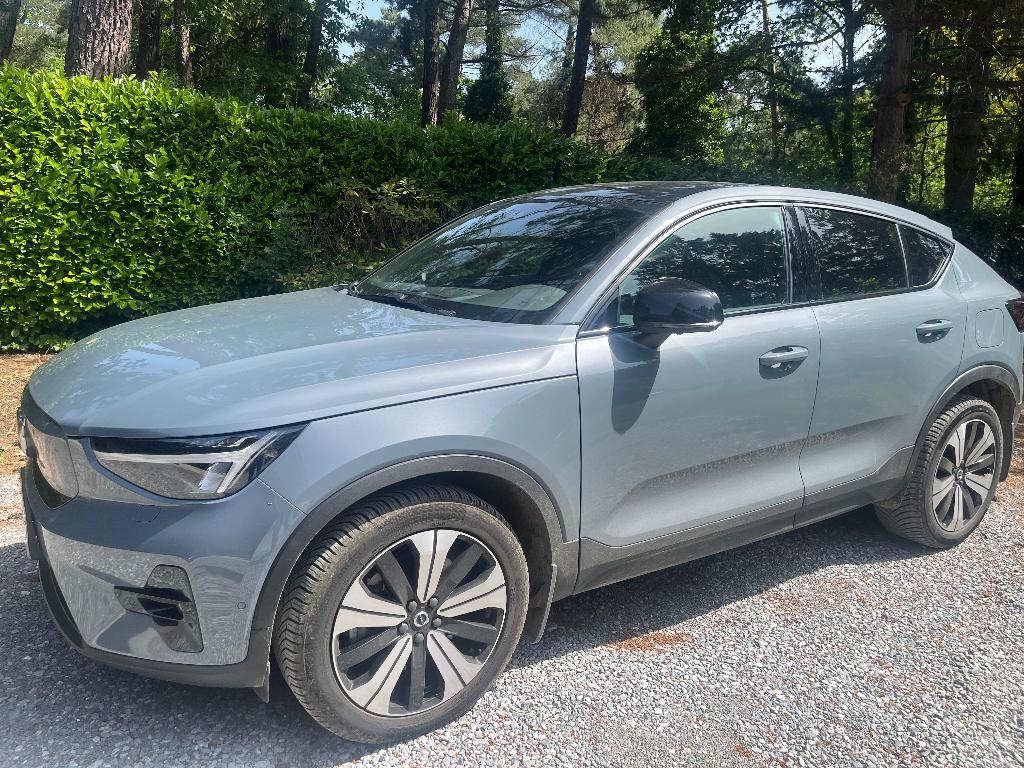Volvo C40 entièrement électrique 2022, 170 KW, 65.000 km, Autos, Argent ou Gris, Achat, 5 portes, 5 places
