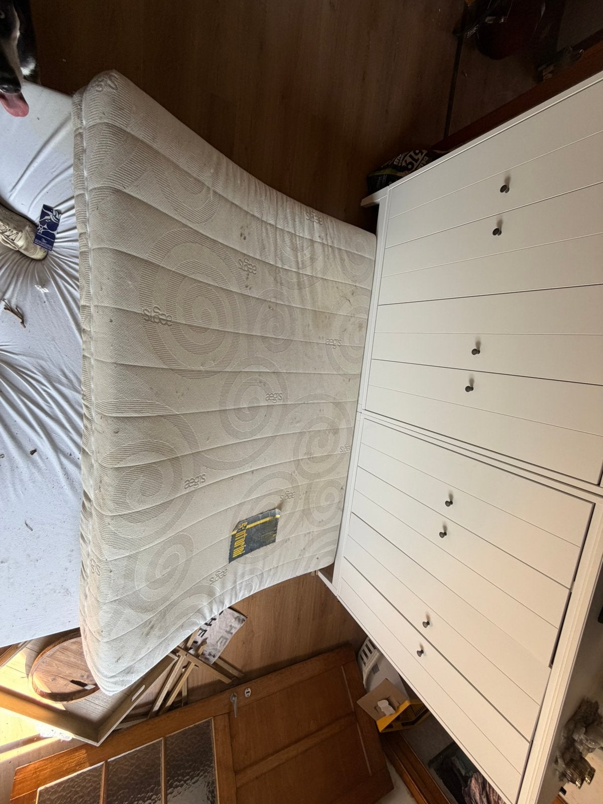 Matras, Ophalen, Tweepersoons, 140 cm, Zo goed als nieuw