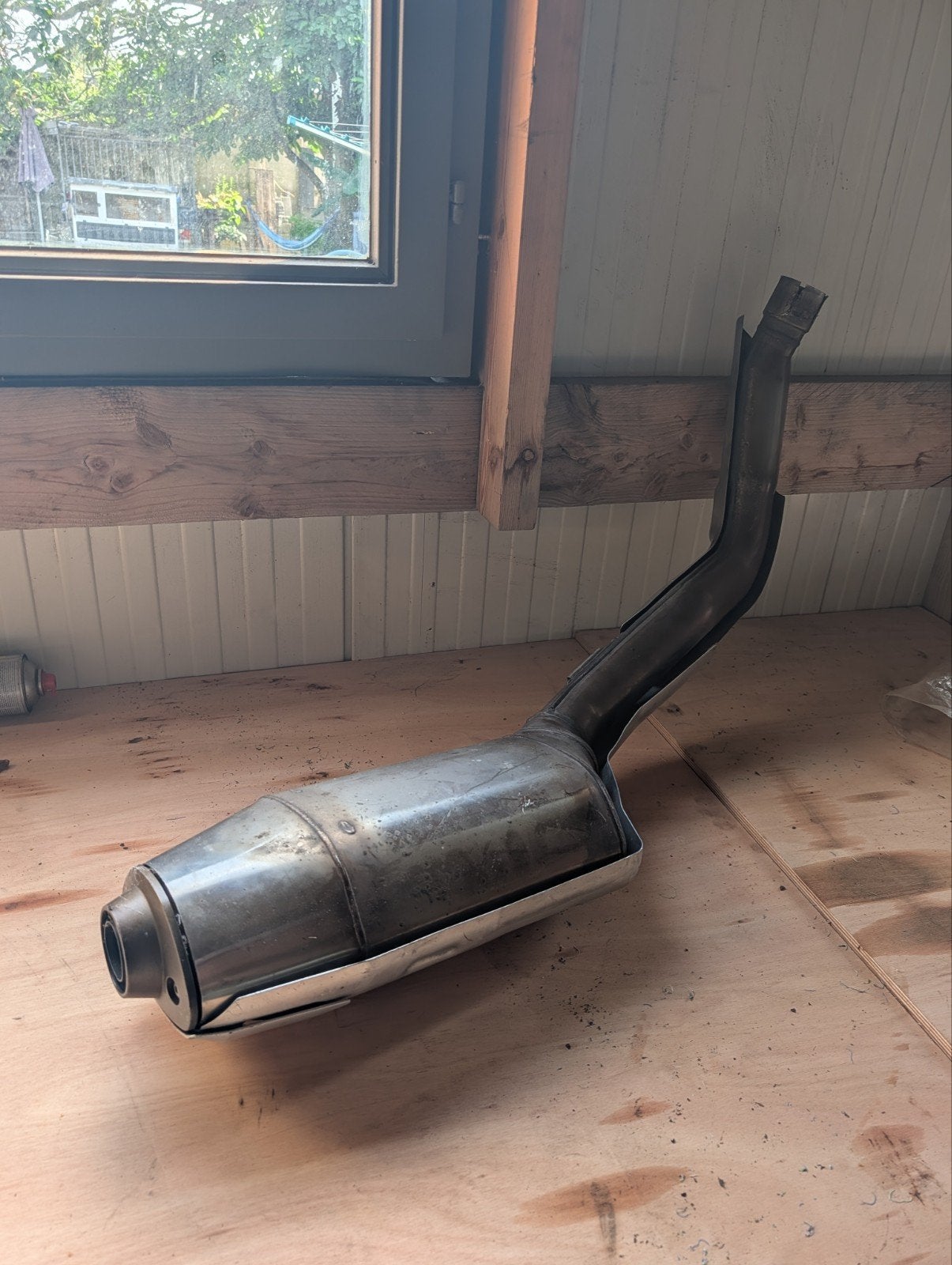 Cbr600rr standaard uitlaat, Motoren, Ophalen of Verzenden