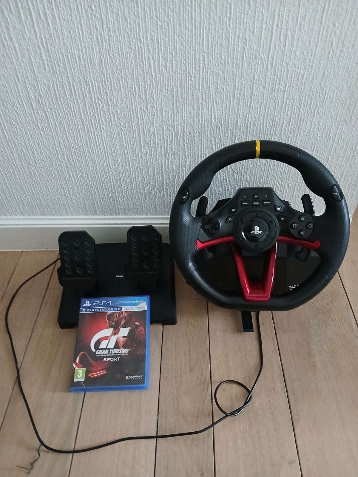 Playstation Stuur Hori, Games en Spelcomputers, Spelcomputers | Sony Consoles | Accessoires, Ophalen of Verzenden, Zo goed als nieuw