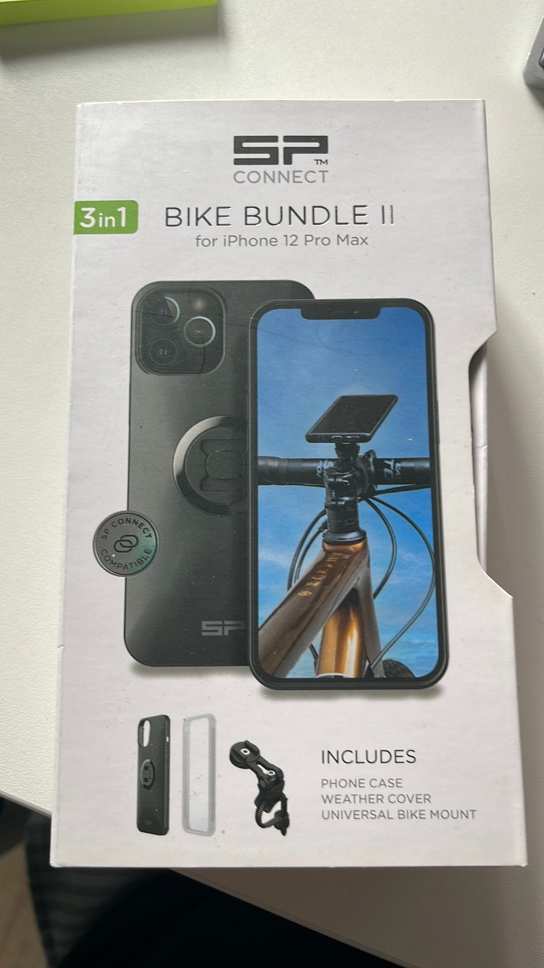 SP CONNECT BIKE BUNDLE II Iphone 12 pro max, Ophalen of Verzenden, Gebruikt, Fiets