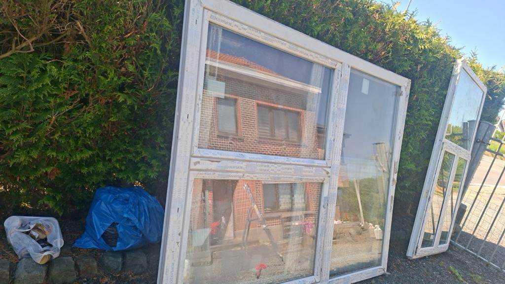 Fenêtres en PVC, Bricolage & Construction, Châssis & Portes coulissantes, Enlèvement ou Envoi