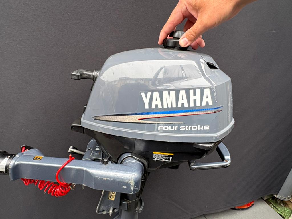 Buitenboordmotor yamaha 2,5pk 4takt kortstaart, Watersport en Boten, Ophalen, Zo goed als nieuw, Buitenboordmotor