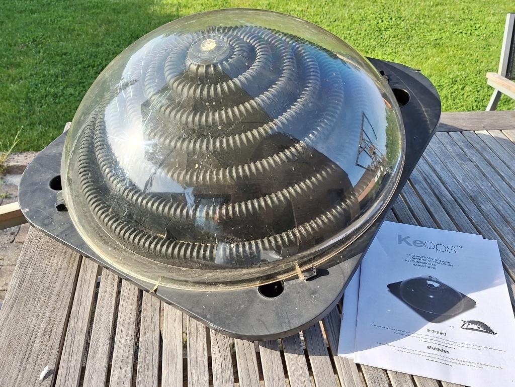 Zonneboiler (Solar bol) voor zwembad (Keops Kokido), Ophalen, Gebruikt, Verwarming