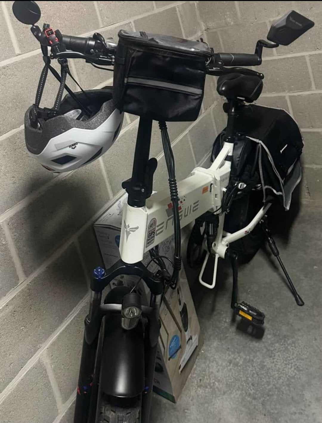 Engwe X 250w, Vélos & Vélomoteurs, Enlèvement, Comme neuf