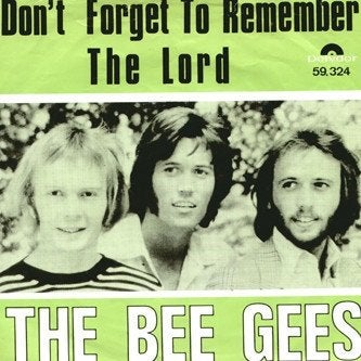 7" The Bee Gees  – Don't Forget To Remember, CD & DVD, Vinyles Singles, Enlèvement ou Envoi, 7 inch, Utilisé, Pop