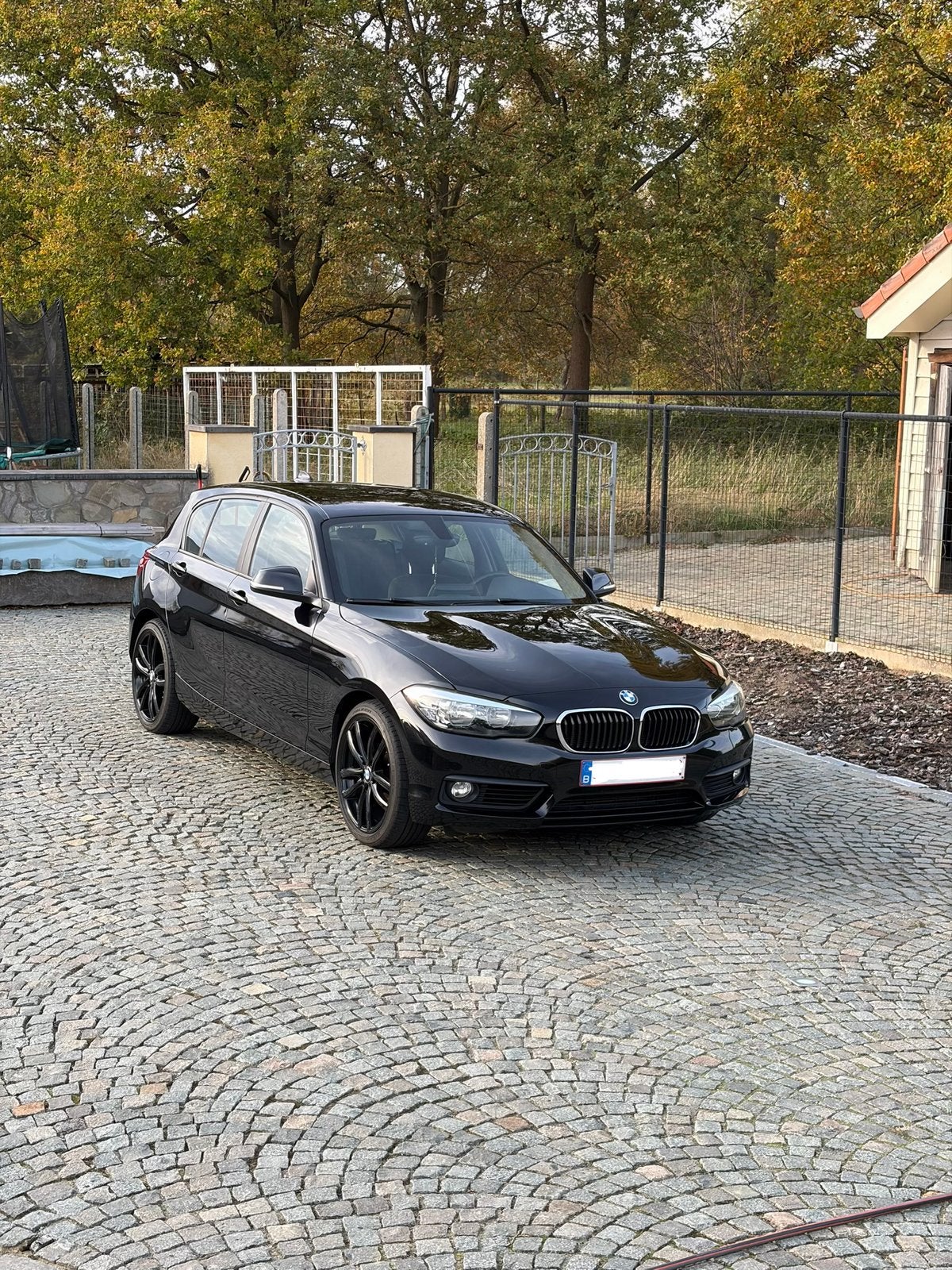 BMW 118i – 136 pk – 95.000 km – zeer nette staat, Auto's, Zwart, Zwart, Handgeschakeld, 5 deurs