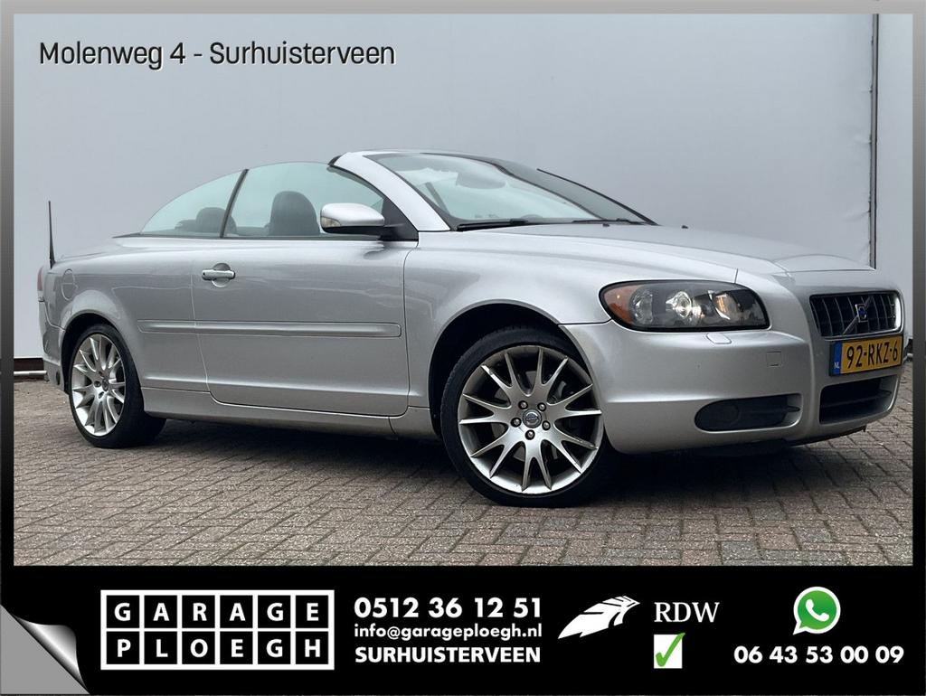 Volvo C70 Convertible 2.4i Summum Cabrio Hard-Top Leer Memor, Autos, Argent ou Gris, Entreprise, Cabriolet, 215 g/km
