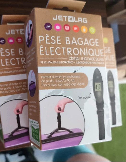 1 X pèse-bagage électronique, Enlèvement, Neuf