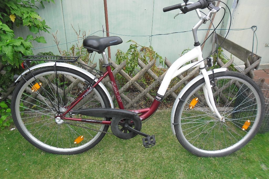 Damesfiets  GEPIDA, Ophalen, Gebruikt, (Extra) lage instap