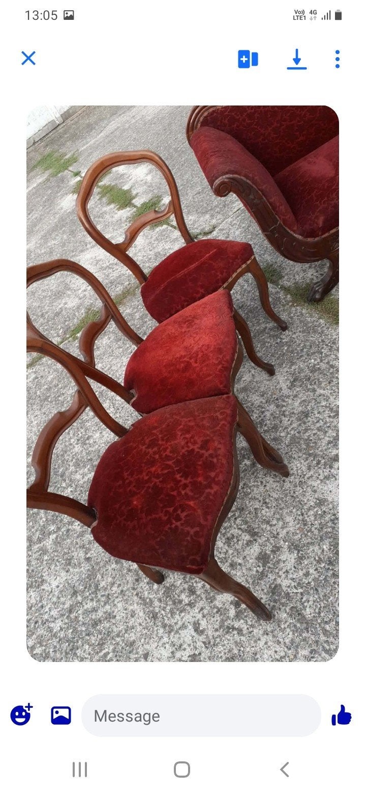 chaises et canapés, Antiquités & Art, Enlèvement