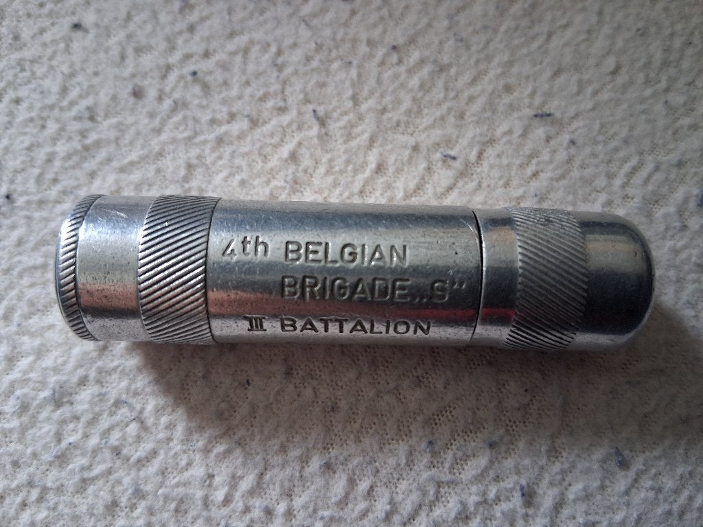Seconde Guerre mondiale Briquet - 4e infanterie belge, Enlèvement, Armée de terre, Autres types