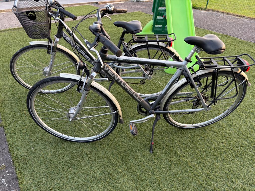 Venturelli heren en damesfiets, Velgrem, Versnellingen, 49 tot 53 cm, Zo goed als nieuw
