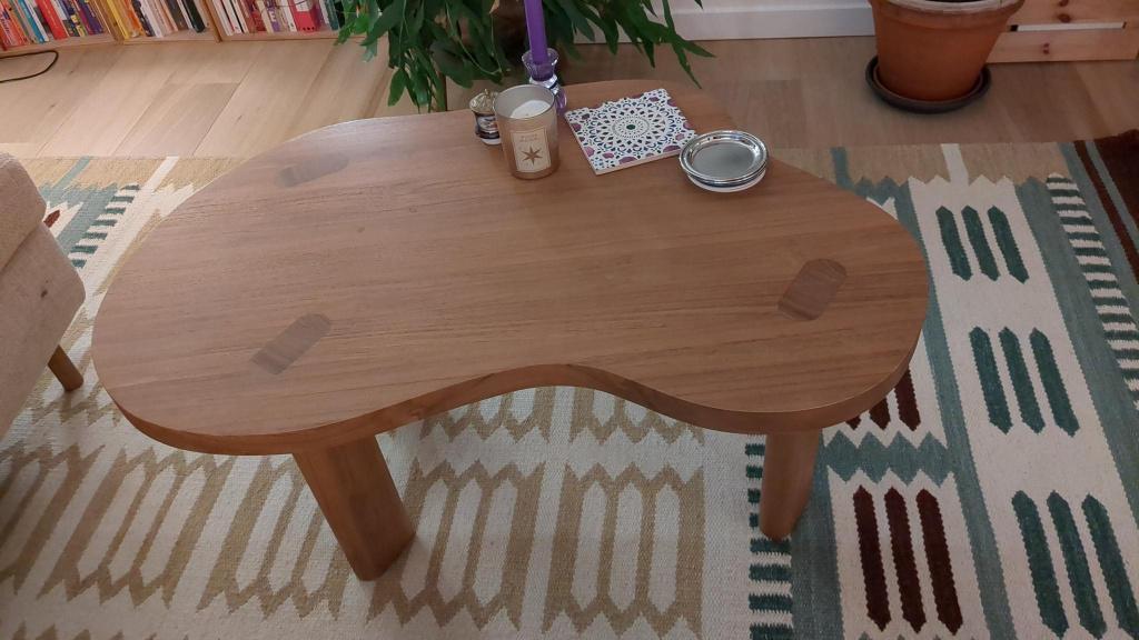 Table basse Tikamoon teck Lothaire, Maison & Meubles, Tables | Tables de salon, Neuf, Moins de 50 cm, 50 à 100 cm, 50 à 100 cm