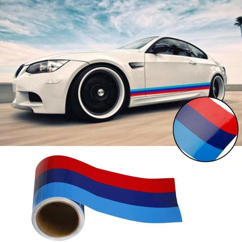 Stripe Sticker Car Vinyl Decal For BMW M3 M4 M5 M6 3 5 6 7, Enlèvement