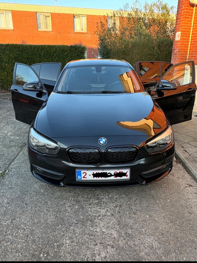 BMW 116D 1.5 116cv de 2016 diesel boîte automatique, Autos, BMW, Achat, Euro 6, 1496 cm³, Noir