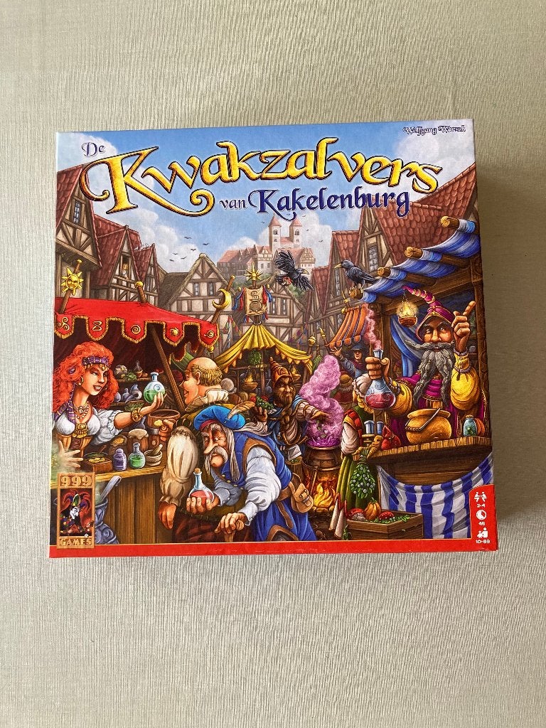 De Kwakzalvers van Kakelenburg, Hobby en Vrije tijd, Een of twee spelers, Ophalen of Verzenden, Zo goed als nieuw, 999 games