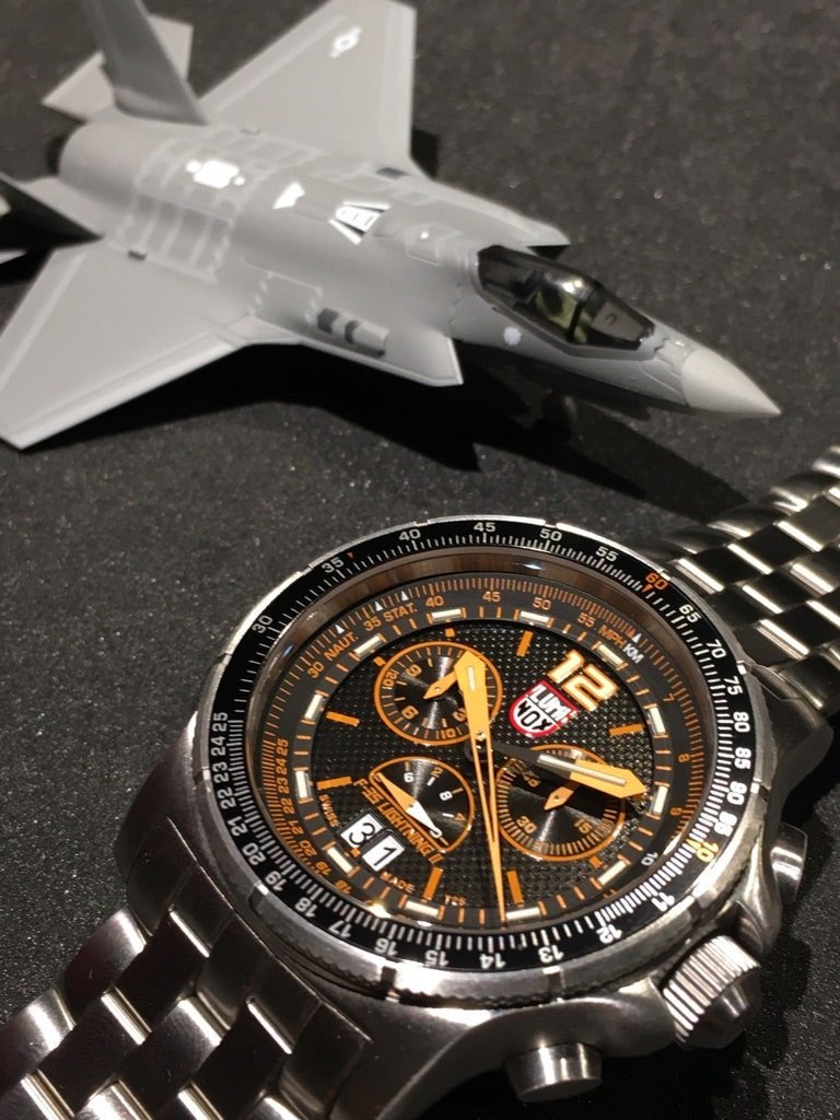 Luminox F35 Lightning II Édition Limitée 9380, Enlèvement ou Envoi, Comme neuf