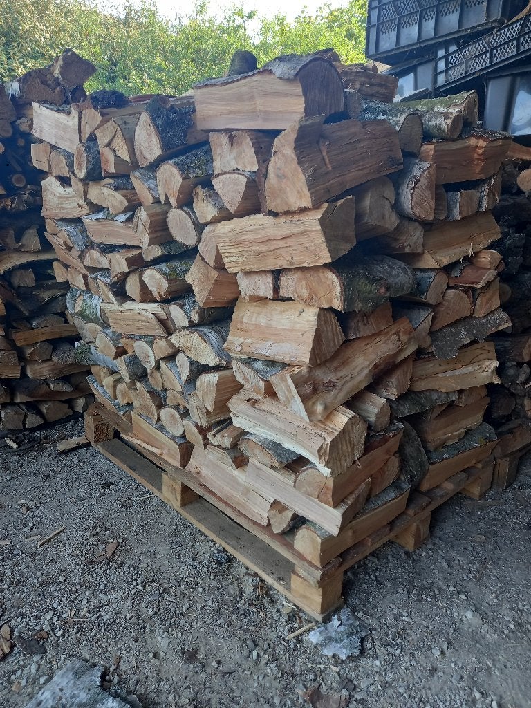 BOULEAU HACHÉ/1 CUBE EMPILÉ, Jardin & Terrasse, Moins de 3 m³, Enlèvement, Bouleau, Bûches