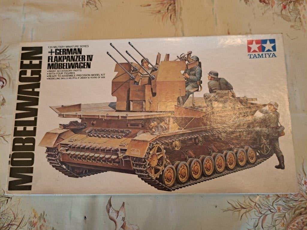 Maquette tank allemand ww2 guerre soldat Tamiya, Enlèvement ou Envoi