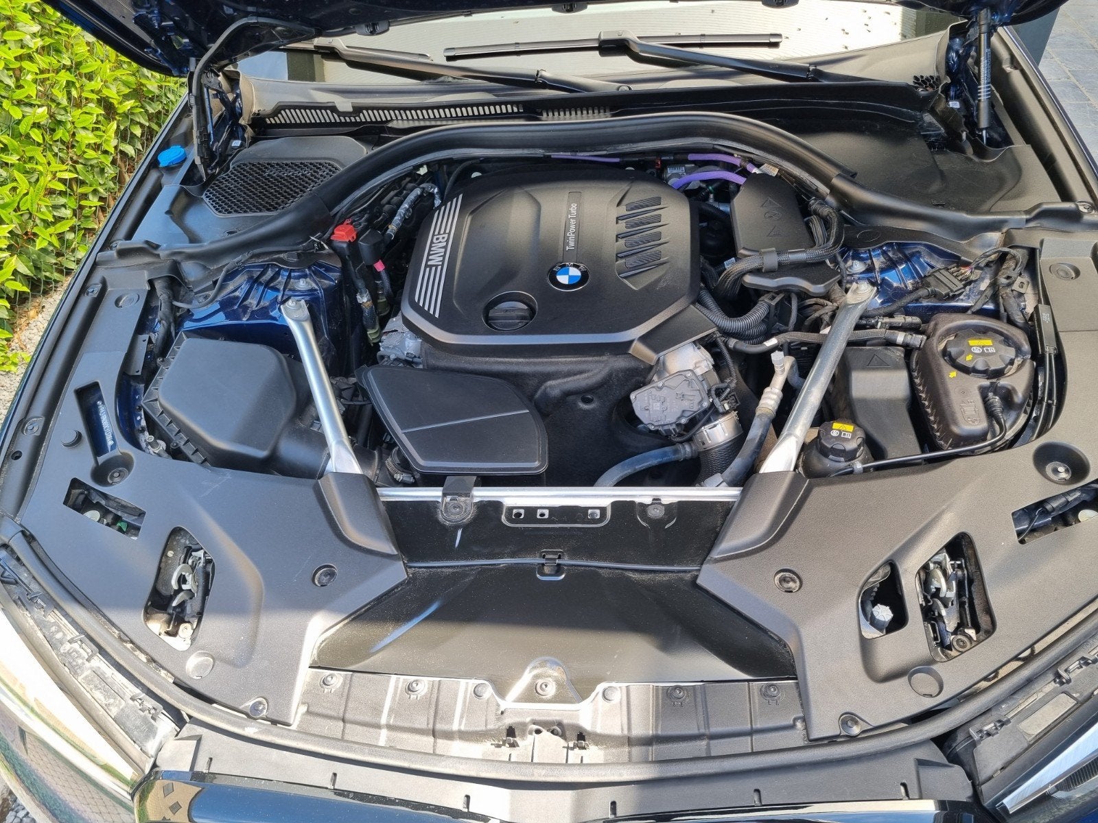 bmw 520da mild hybride 70800kms topstaat, Autos, Cuir, Euro 6, Break, Automatique
