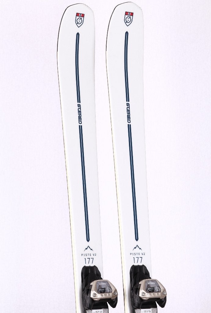 177 cm ski's STEREO PISTE V.2, grip walk, dual titanal, Overige merken, 160 tot 180 cm, Gebruikt, Verzenden