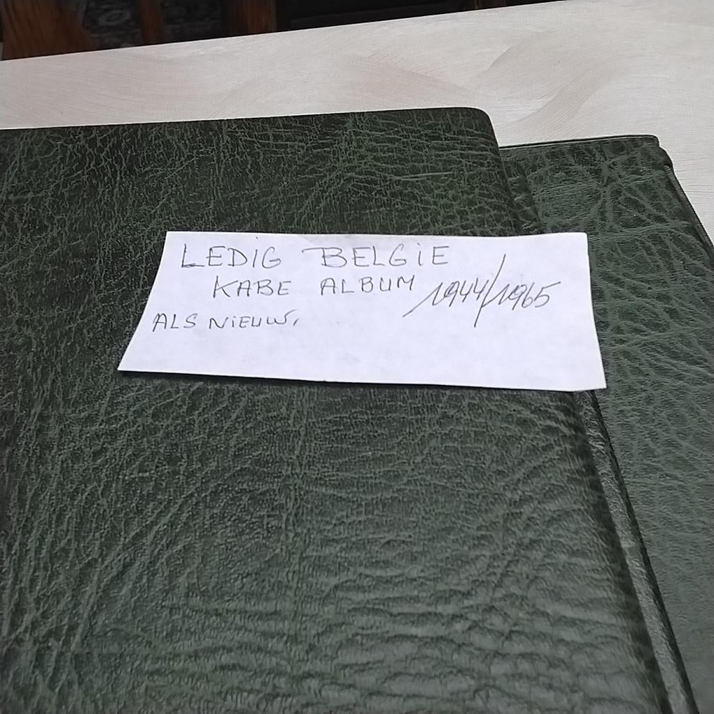 BELGIE Ledig KABE LUXE album  1944/1965 als nieuw, Ophalen of Verzenden
