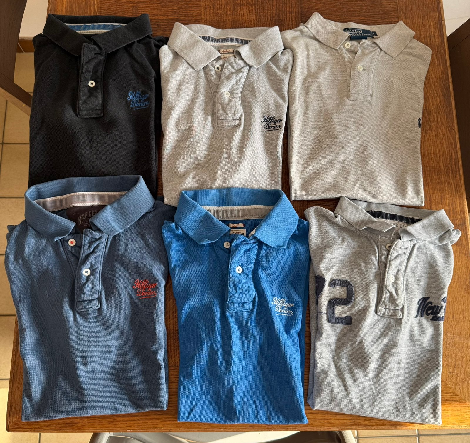 Lot de 6 polos Tommy Hilfiger & Ralph Lauren, Vêtements | Hommes, Packs de vêtements pour hommes, Porté, Taille 48/50 (M), Enlèvement ou Envoi