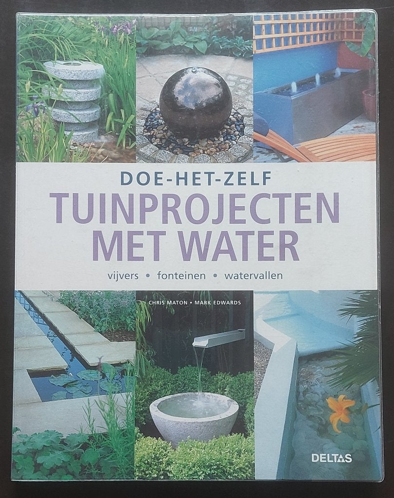 Tuinprojecten met water, Ophalen of Verzenden