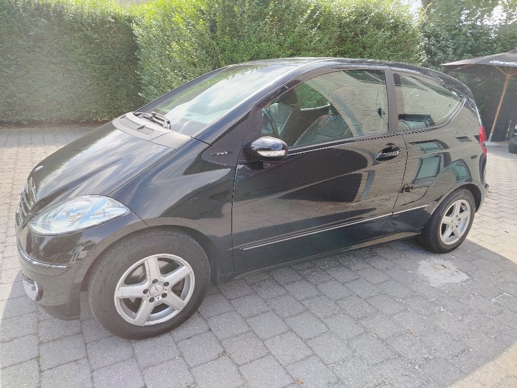 Mercedes A klasse, Auto's, Zwart, Handgeschakeld, Particulier, Te koop