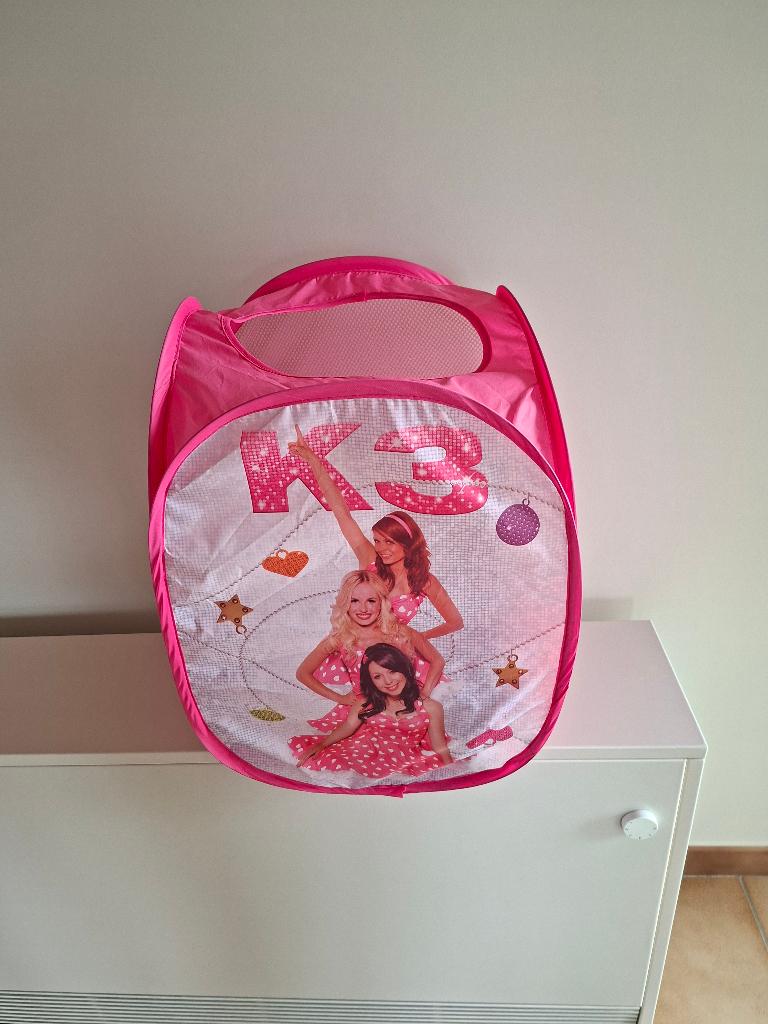 Opvouwbare speelgoedmanden, Ophalen of Verzenden, Zo goed als nieuw, Roze