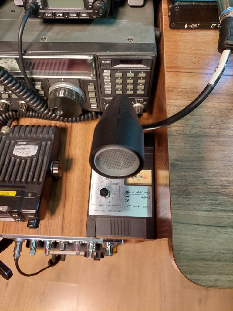 Microphone Zetagi MB+5, Télécoms, Émetteurs & Récepteurs, Enlèvement ou Envoi