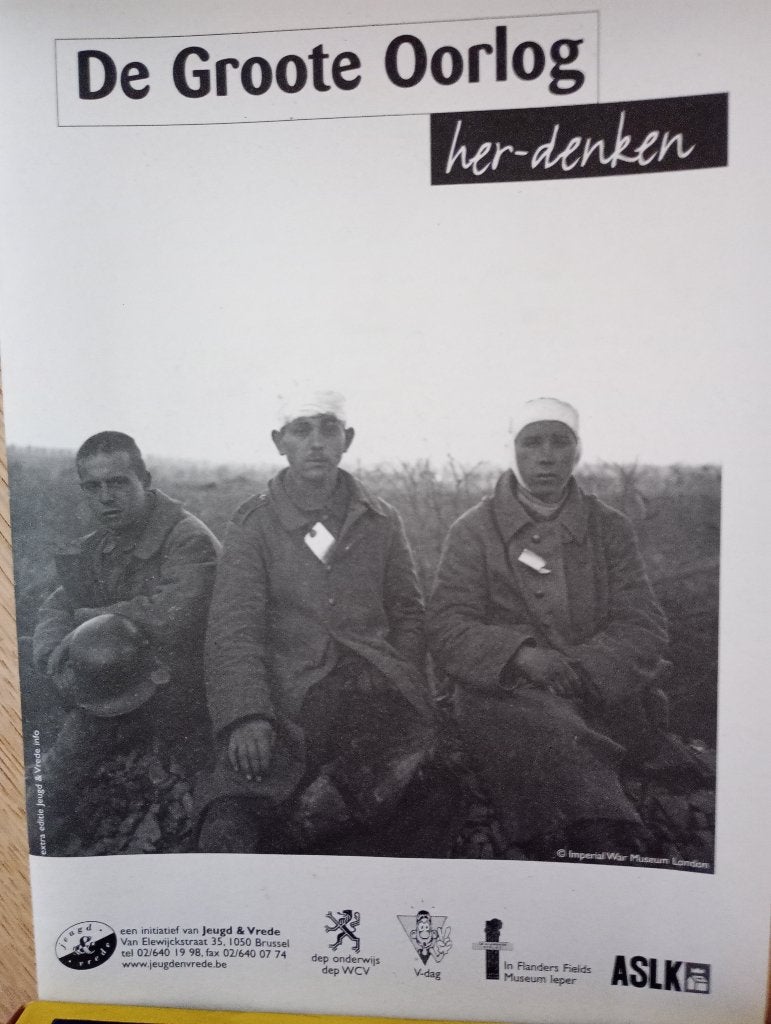 Educatief pakket van 10 posters over de Eerste Wereldoorlog, Nieuw, Diverse auteurs, Ophalen of Verzenden, Voor 1940