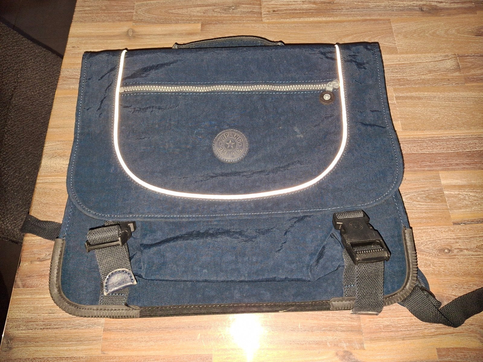 kipling boekentas donkerblauw voor lagere school, Diversen, Ophalen, Gebruikt