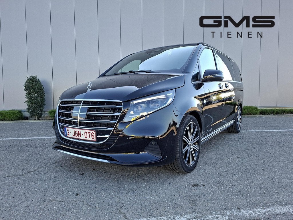 Mercedes-Benz V-klasse 300d L2 Exclusive \Utilitair\AIRMATIC, Cuir, Entreprise, 2500 kg, Noir